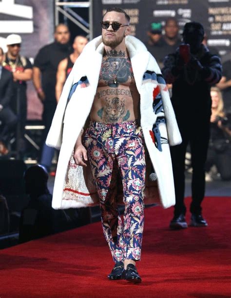 conor mcgregor red gucci shirt|UFC Star Conor McGregor Wears Gucci to His Weigh .